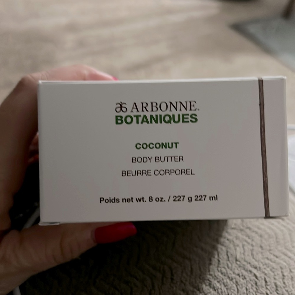 Coconut body butter